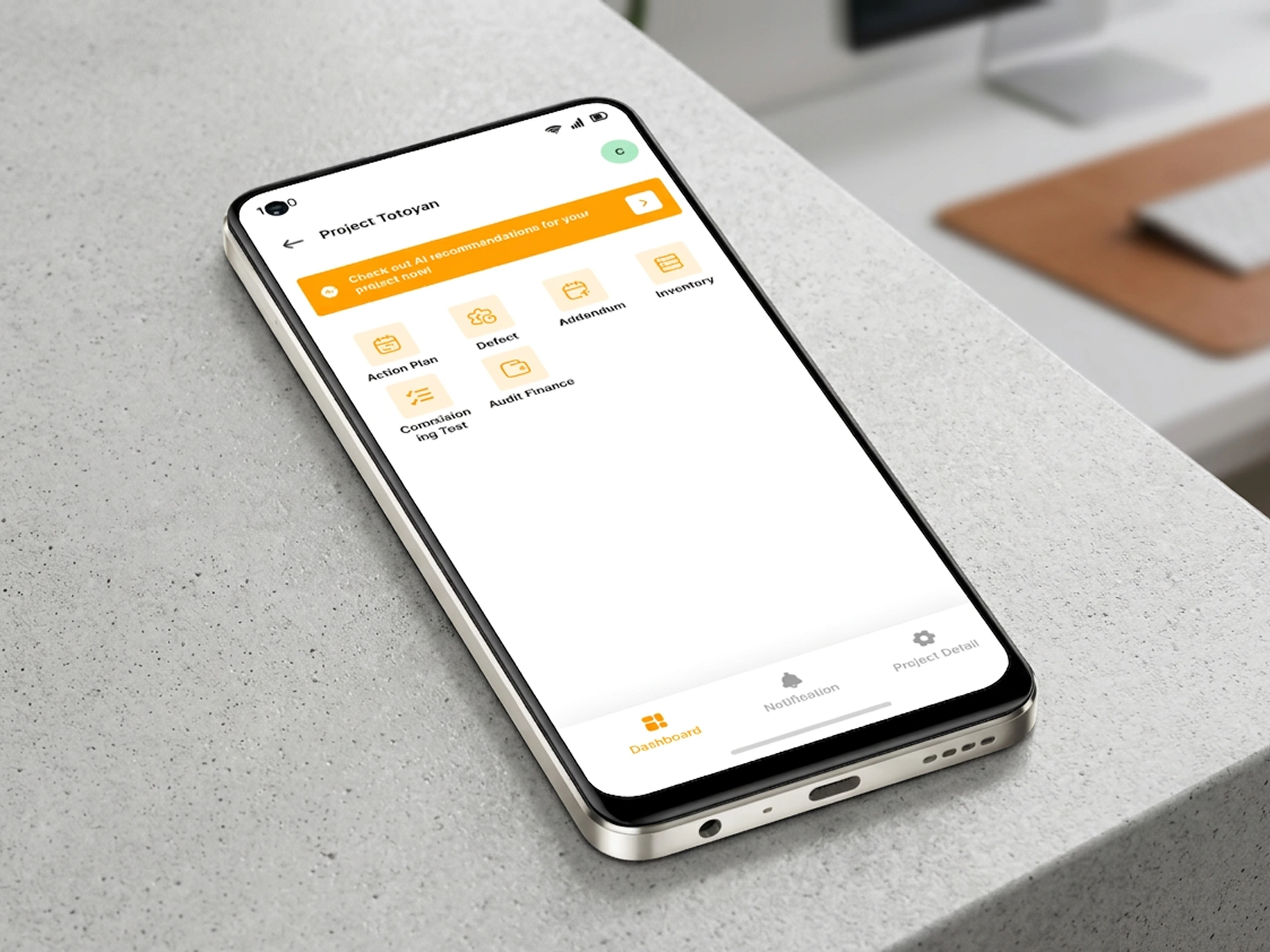 Construction job site